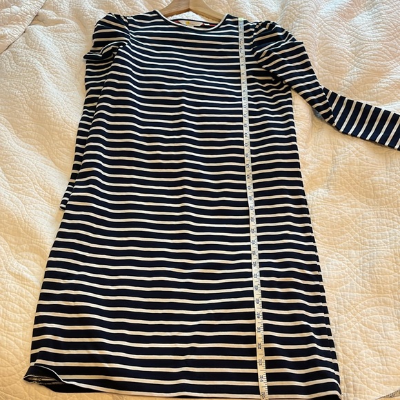 Boden Imogen Breton Stripe Long Sleeve Cotton Dress Sz 6 Navy White Preppy NWOT - Picture 12 of 15
